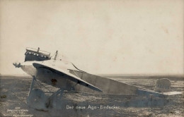 Sanke Flugzeug 230 Der Neue Ago-Eindecker II (kl. Einriss) Aviation - War 1914-18