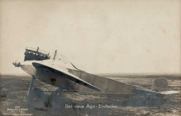 Sanke Flugzeug 230 Der Neue Ago-Eindecker II (kl. Einriss) Aviation - Weltkrieg 1914-18