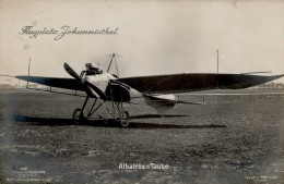 Sanke Flugzeug Johannisthal 202 Albatros-Taube Foto-AK I-II Aviation - Guerre 1914-18