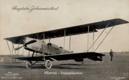 Sanke Flugzeug Johannisthal 203 Albatros-Doppeldecker I-II Aviation - Guerra 1914-18