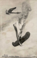 Flugzeug WK I Abstürzendes Feindliches Flugzeug I-II Aviation - Weltkrieg 1914-18