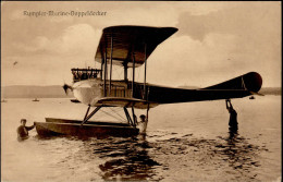 Flugzeug WK I Rumpler-Marine-Doppeldecker I-II Aviation - Guerre 1914-18