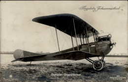 Sanke Flugzeug Johannisthal 260 Rumpler-Doppeldecker II- (Reißnagelloch) Aviation - Oorlog 1914-18