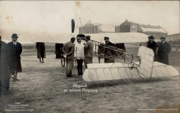 Sanke Piloten 220 Pegoud An Seinem Flugzeug Foto-AK I-II (fleckig) Aviation - Oorlog 1914-18