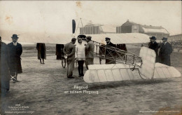 Sanke Piloten 220 Pegoud An Seinem Flugzeug Foto-AK I-II (fleckig) Aviation - Weltkrieg 1914-18