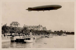 ZEPPELIN - AMERIKA-ZEPPELIN über ZÜRICH I-II - Airships