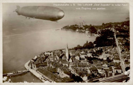 Zeppelin Friedrichshafen Luftschiff Graf Zeppelin Foto-AK II- (Abschürfungen An Den Rändern) Dirigeable - Zeppeline