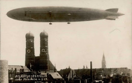 Zeppelin München Atlantic-Zeppelin 6.9.1924 I-II Dirigeable - Dirigeables