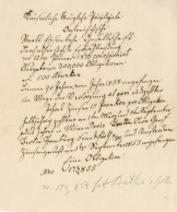 K.K. Priveligierte Österreichische Staats-Eisenbahn-Gesellschaft 1859. Handschriftliche Obligation Vom September 1859 üb - Eisenbahnen