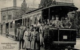 STRASSENBAHN - LEIPZIG Frauen Im Dienste Der Strassenbahn 1914/15 (Wittenberger Ecke Berlinerstrasse I Tram Femmes - Tranvía