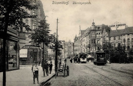 Strassenbahn Düsseldorf Worringerplatz I-II (Marke Entfernt) Tram - Tranvía