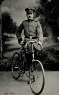 Fahrrad Reichenbach / Vogtland Meisterfahrer Arno Ritter Im Kriegsdienst Mit Torpedo-Fahrrad I-II Cycles - Otros & Sin Clasificación