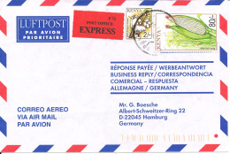 Kenya Air Mail Cover Sent Express To Germany 12-3-2001 - Kenia (1963-...)