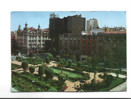 CPM   ALBACETE PLAZA DEL CAUDILLO En 1980! (voir Timbre ) - Albacete