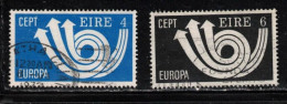 IRELAND Scott # 329-30 Used - 1973 Europa Issue - Gebraucht