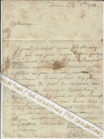1784 Leydet St Chamas B. Du Rhone =>Lejeans Négociant Marseille EMIGRATION  EMBARQUEMENT Pour Le Levant Ou Les Isles - Historical Documents