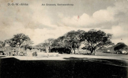 Kolonien Deutsch-Südwestafrika Keetmanshoop Am Brunnen II (Marke Entfernt, Stauchung) Colonies - Ehemalige Dt. Kolonien