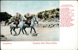 Kolonien Deutsch-Südwestafrika Kriegsbilder Patrouillenritt I-II Colonies - Ehemalige Dt. Kolonien