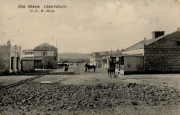 Kolonien Deutsch-Südwestafrika Lüderitzbucht Diaz Strasse Stempel 1919 I-II (Ecke Leicht Abgestossen) Colonies - Ehemalige Dt. Kolonien