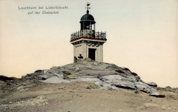 Kolonien Deutsch-Südwestafrika Lüderitzbucht Leuchtturm Stempel Usakos 31.05.1912 I-II Colonies - Ehemalige Dt. Kolonien