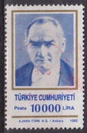 Kemal Ataturk - TURQUIE - Portrait - N° 2699 - 1992 - Gebraucht