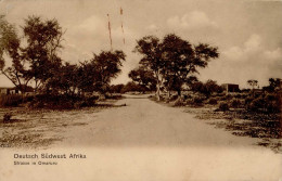 Kolonien DSW - Strasse In OMARURU O SWAKOPMUND 1910 I-II Colonies - Ehemalige Dt. Kolonien