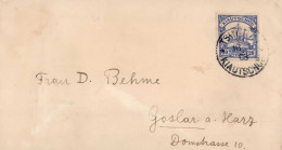 Kolonien Kiautschou Mit Stempel Tsingtau 18.7.03 Auf Briefumschlag Nach Goslar Mit Ak-O (Öffnungsmängel) Colonies - Ehemalige Dt. Kolonien