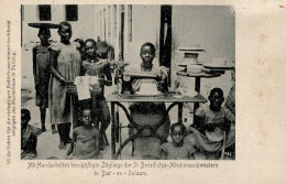 Kolonien Deutsch-Ostafrika Dar-es-Salam Zöglinge Der St. Benediktus-Missionsschwestern II (Abschürfung) Colonies - Ehemalige Dt. Kolonien