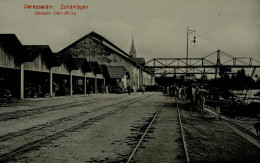 Kolonien Deutsch-Ostafrika Daressalam Zollanlagen II (Ränder Abgestossen) Colonies - Ehemalige Dt. Kolonien