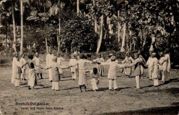 Kolonien Deutsch-Ostafrika Inder U. Neger Beim Spielen II (Marke Entfernt, Ecken Abgestossen) Colonies - Ehemalige Dt. Kolonien