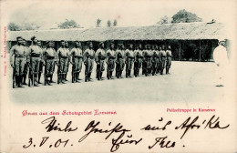 Kolonien Kamerun Polizeitruppe 1901 I-II Colonies - Ehemalige Dt. Kolonien