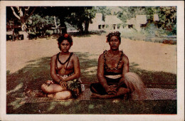 Kolonien Samoa Samoanisches Paar I-II Colonies - Ehemalige Dt. Kolonien