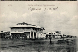 Lome (Togo) Bahnhof I- - Ehemalige Dt. Kolonien