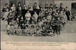 Deutsche Kolonien CHINA - Blindenschule TSAUKWONG I-II Colonies - Ehemalige Dt. Kolonien