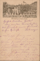 Vorläufer 1884 GSK PP6 F45-2 Friedrichroda Hotel Kurhaus 3.6.1884 Mit Bahnpost Friedrichroda-Fröttstett Nach Bremen I-II - Geschichte