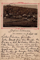 Vorläufer 1886 Bad Liebenstein 20.9.1886 Nach Livland / Lettland Mit Ankunftsstempel II (Eckknick) - Geschichte