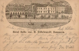 Vorläufer 1895 - BOMMERN - Hotel Belle I - Storia