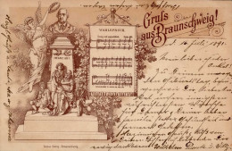 Vorläufer BRAUNSCHWEIG 1891 - Franz ABT WAHLSPRUCH I-II - Geschichte