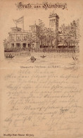 Vorläufer Franz Scheiner Hamburg Uhlenhorster-Fährhaus 1889 II- (Mittelfaltung, Untere Kante Stark Bestoßen Mit Einriss) - Geschichte