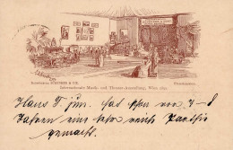 Vorläufer Österreich Internationale Musik- U. Theater-Ausstellung GSK Mit Entspr. Sonderstempel 1892 I-II Expo - Geschichte