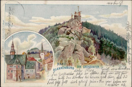Berggesichter Blankenburg-Harz Der Grossvater Sign. Kretzchmar, O. I-II Face à La Montagne - Otros & Sin Clasificación