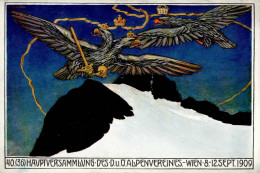 Hauptversammlung Des Deutschen U. Österreichischen Alpenvereins Wien 1909 I - Otros & Sin Clasificación