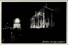 BERLIN OLYMPIA 1936 - Das Olympiafeuer Gruss Von Der Schlussfeier I - Giochi Olimpici