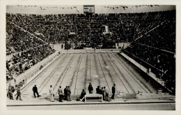 Olympiade 1936 Berlin Schwimmstadion PH =35 Foto-AK I-II - Olympische Spiele