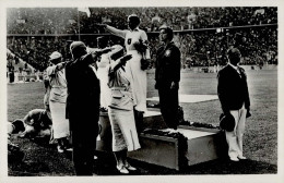 Olympiade 1936 Berlin Siegerehrung PH 025 Foto-AK I-II - Giochi Olimpici
