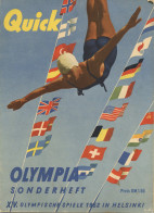 Olympiade Sommerspiele Sonderheft Helsinki 1952, 74 S. II (Gebrauchsspuren) - Jeux Olympiques