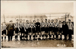 FUSSBALL - Mannschaft WIEN Auf Foto-Ak V. Dresden I - Voetbal