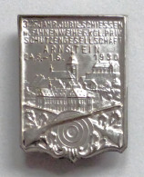 Schützen Abzeichen Arnstein Jubiläumsschiessen 1930 I-II - Other & Unclassified