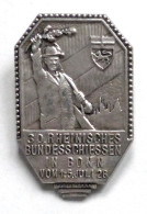 Schützen Abzeichen Bonn Bundesschiessen 1928 I-II - Other & Unclassified