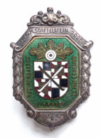 Schützen Abzeichen Staffelstein Bundesschiessen 1928 I-II - Other & Unclassified